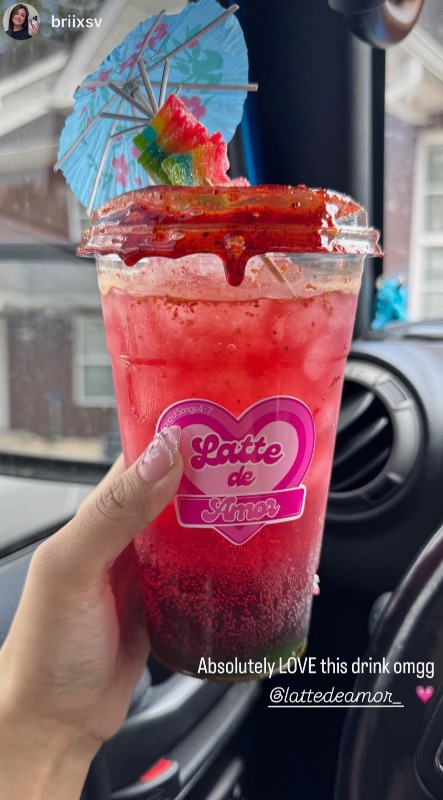 Customer photo from social media