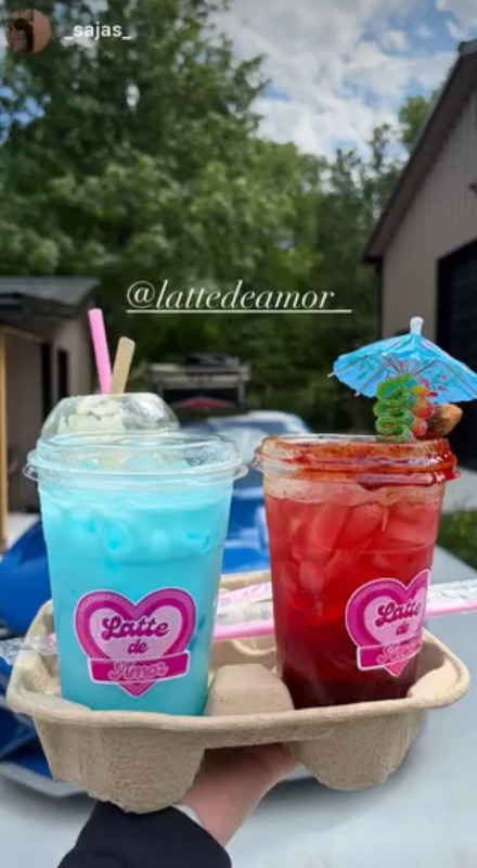 Customer photo from social media